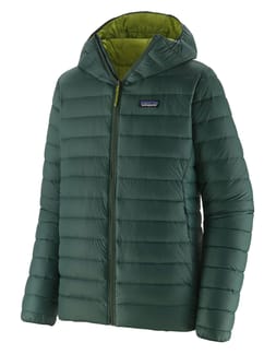 M's Down Sweater Hoody Pinyon Green