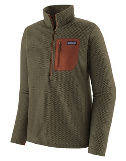 M's R1 Air Zip Neck Basin Green