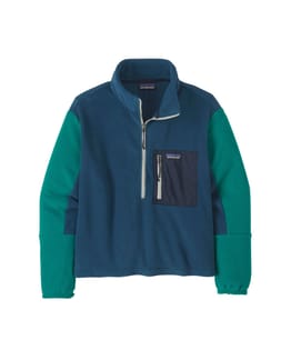 W's Microdini 1/2 Zip P/O Tidepool Blue