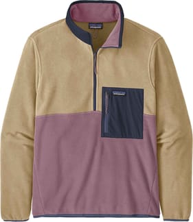 M's Microdini 1/2 Zip P/O Evening Mauve