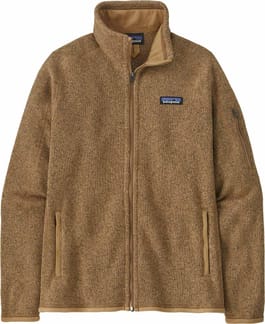 W's Better Sweater Jkt Grayling Brown