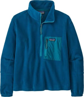 W's Microdini 1/2 Zip P/O Lagom Blue
