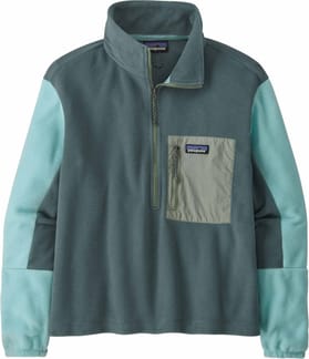 W's Microdini 1/2 Zip P/O Nouveau Green