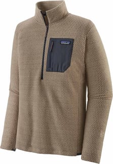 M's R1 Air Zip Neck Oar Tan