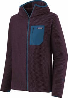 M's R1 Air Full-Zip Hoody Obsidian Plum