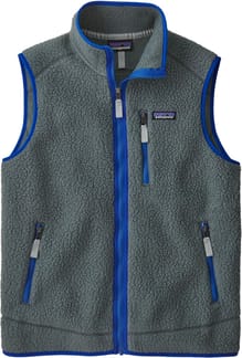 M's Retro Pile Vest Nouveau Green