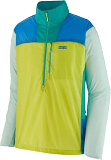 M's Houdini Stash 1/2 Zip P/O Phosphorus Green