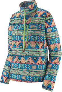W's Houdini Stash 1/2 Zip P/O Salamander Green