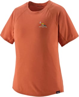 W's Cap Cool Trail Graphic Shirt Sienna Clay