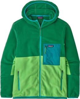 M's Microdini Hoody Glisten Green