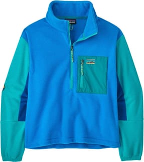 W's Microdini 1/2 Zip P/O Vessel Blue
