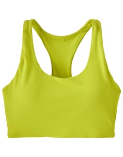 W's Maipo Mid Impact Bra Phosphorus Green