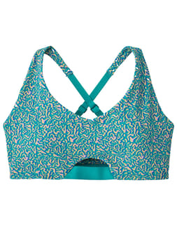 W's Maipo Low Impact Adjustable Bra Subtidal Blue