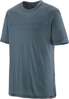 M's Cap Cool Merino Blend Graphic Shirt Utility Blue