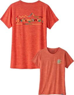 W's Cap Cool Daily Graphic Shirt Pimento Red X-Dye