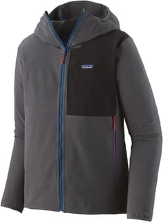 M's R1 TechFace Hoody Forge Grey