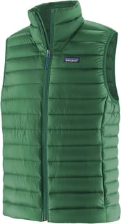 M's Down Sweater Vest Gather Green