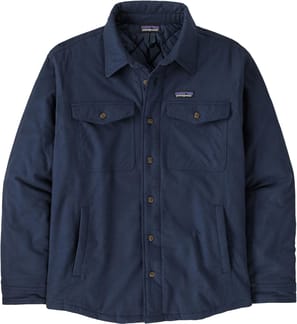 M's LW Insulated Fjord Flannel Shirt New Navy