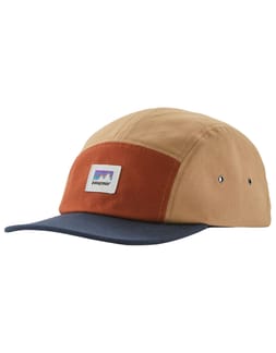 Graphic Maclure Hat Shop Sticker Grayling Brown