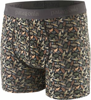 M's Essential Boxer Briefs - 3 in. Allen's Party: Ink Black