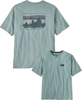 M's '73 Skyline Organic T-Shirt Thermal Blue