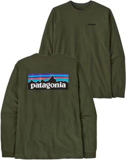 M's L/S P-6 Logo Responsibili-Tee Torrey Pine Green