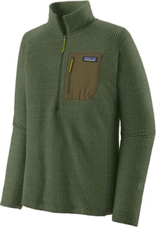 M's R1 Air Zip Neck Torrey Pine Green