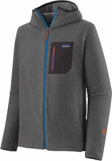 M's R1 Air Full-Zip Hoody Forge Grey