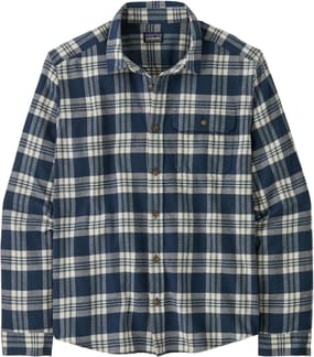 M's L/S LW Fjord Flannel Shirt Base Camp New Navy
