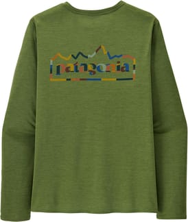 M's L/S Cap Cool Daily Graphic Shirt Unity Fitz Terrain Green X-Dye