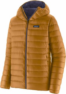M's Down Sweater Hoody Raptor Brown