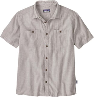 M's Back Step Shirt Swell Dobby: Salt Grey
