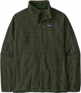 M's Better Sweater Jkt Scales: Old Growth Green