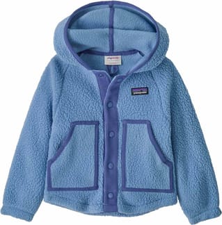 Baby Retro Pile Jkt Barnacle Blue