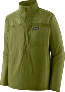 M's Houdini Stash 1/2 Zip P/O Caper Green