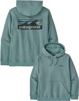 M's Boardshort Logo Uprisal Hoody Blue Sage