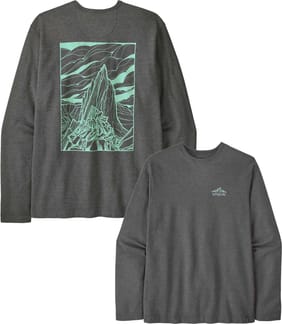 M's LW Cloud Crag Wildrise Crew Ink Black