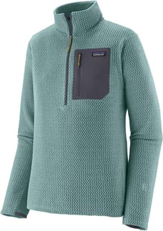 M's R1 Air Zip Neck Blue Sage