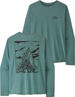 M's L/S Cap Cool Daily Shirt Cloud Crag Blue Sage Light X-Dye
