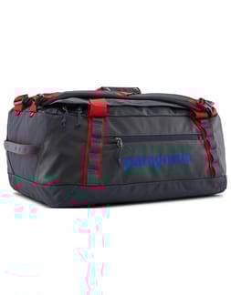 Black Hole Duffel 40L Smolder Blue w/Amanita Red