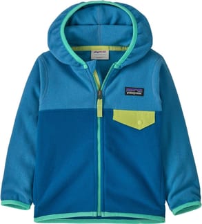 Baby Micro D Snap-T Jkt Aquatic Blue
