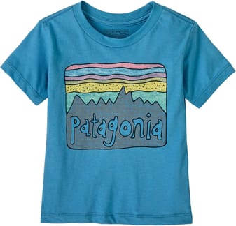 Baby Fitz Roy Skies T-Shirt Shore Blue