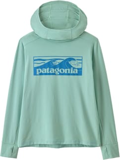 K's Cap SW Hoody Boardshort Logo Tones Thin Ice