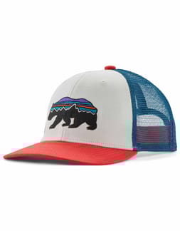 K's Trucker Hat Fitz Roy Bear Birch White