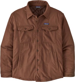 M's LW Insulated Fjord Flannel Shirt Berm Brown