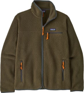 M's Retro Pile Jkt Basin Green