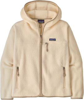 W's Retro Pile Hoody Natural
