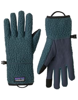 Retro Pile Gloves Summit Blue