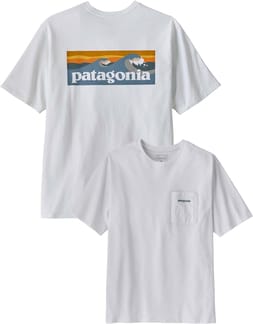 M's Boardshort Logo Pocket Responsibili-Tee Fiber White