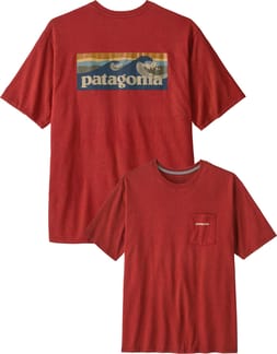 M's Boardshort Logo Pocket Responsibili-Tee Rusty Red